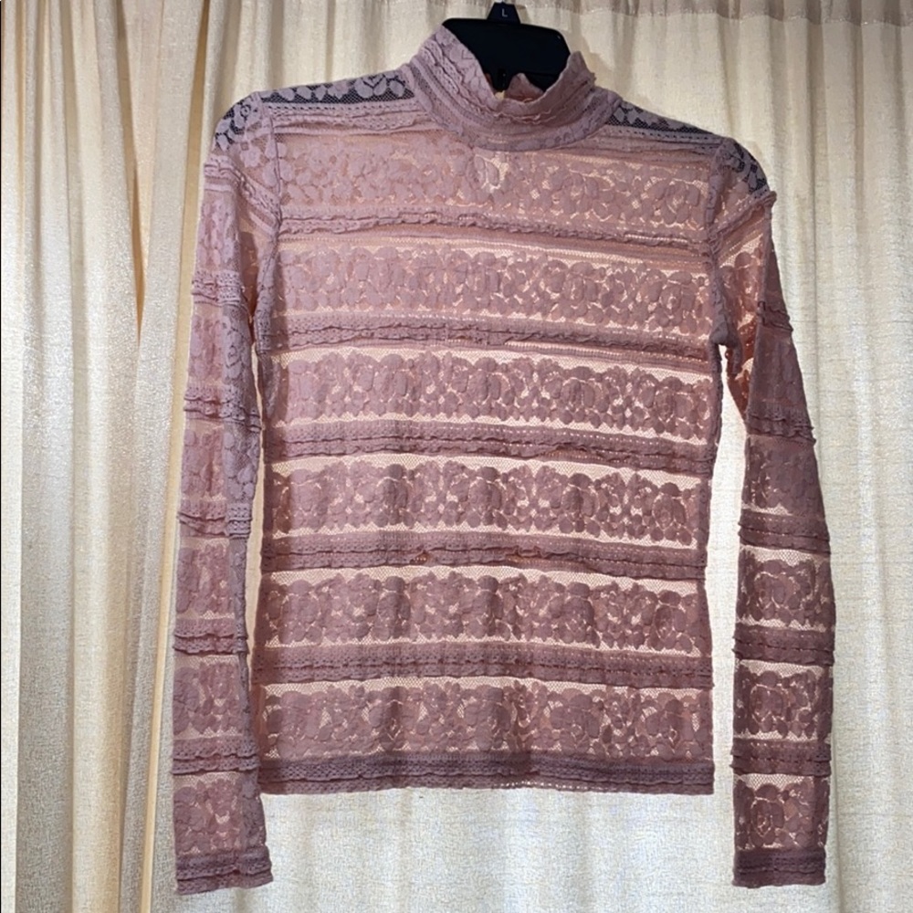 Zara long sleeve top/blouse
